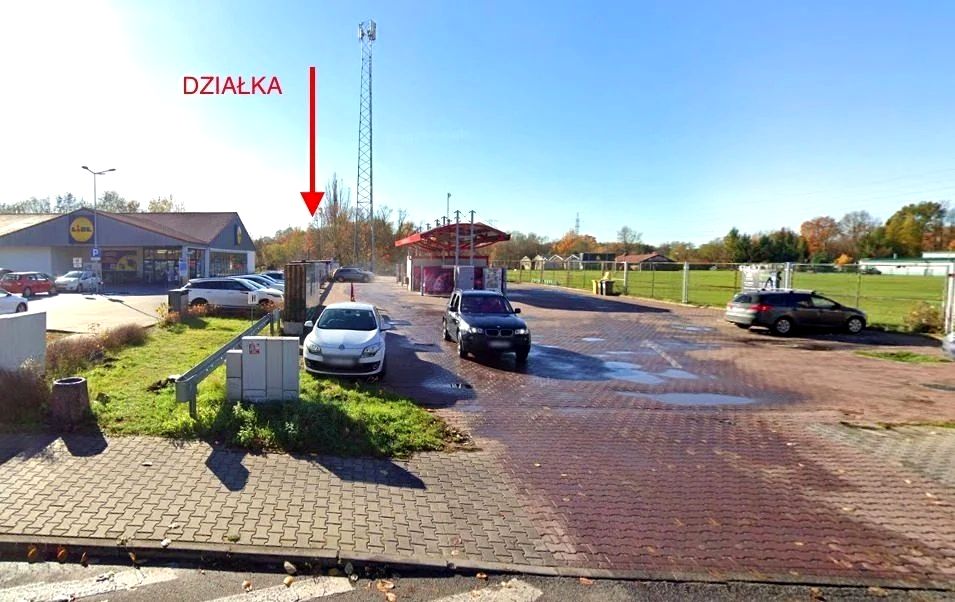 Działka usługowa Ruda Śląska