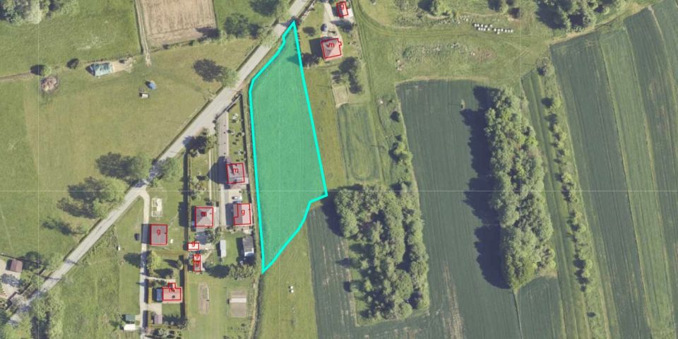 Działka budowlana Roztoki