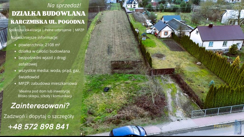 Działka budowlana Karczmiska Pierwsze