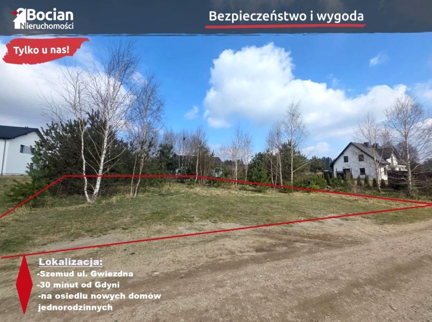 Działka budowlana Szemud