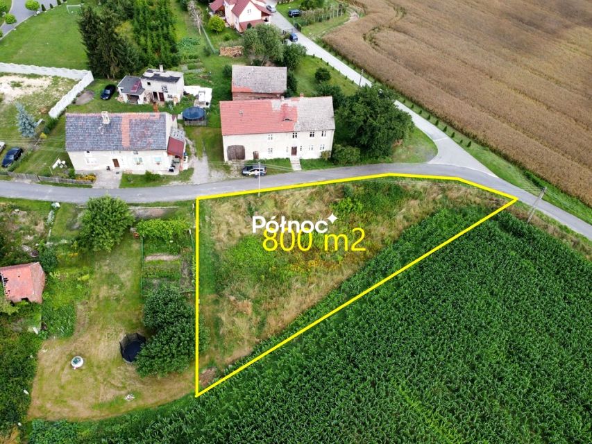 Działka budowlano-rolna Zebrzydowa