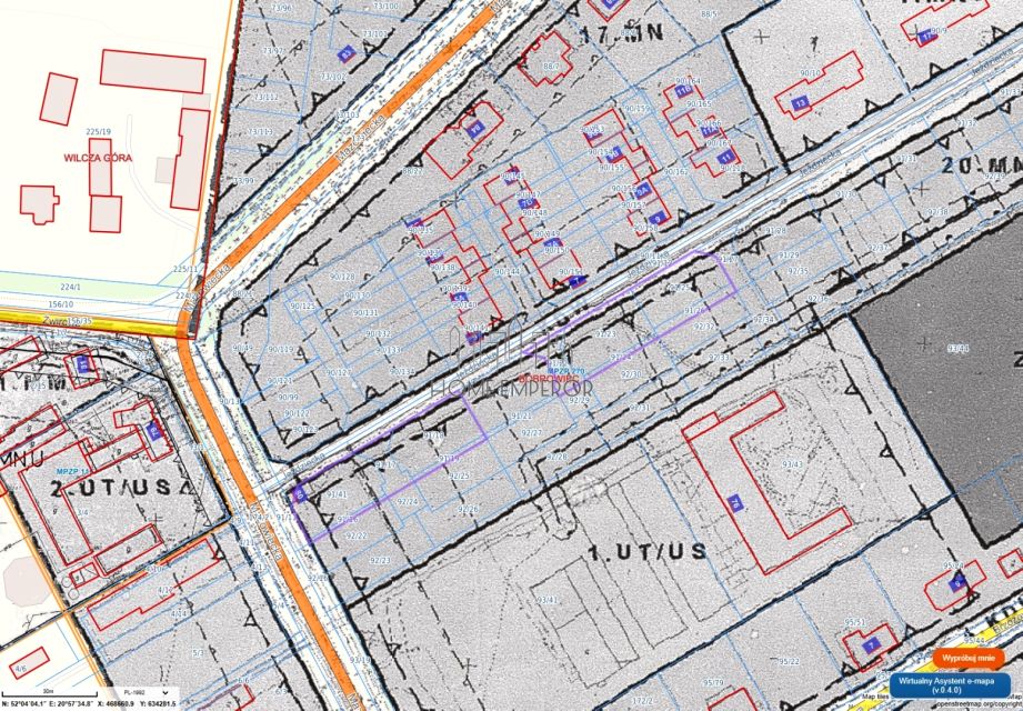 Działka budowlana Bobrowiec