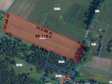 Działka siedliskowa Lasomin