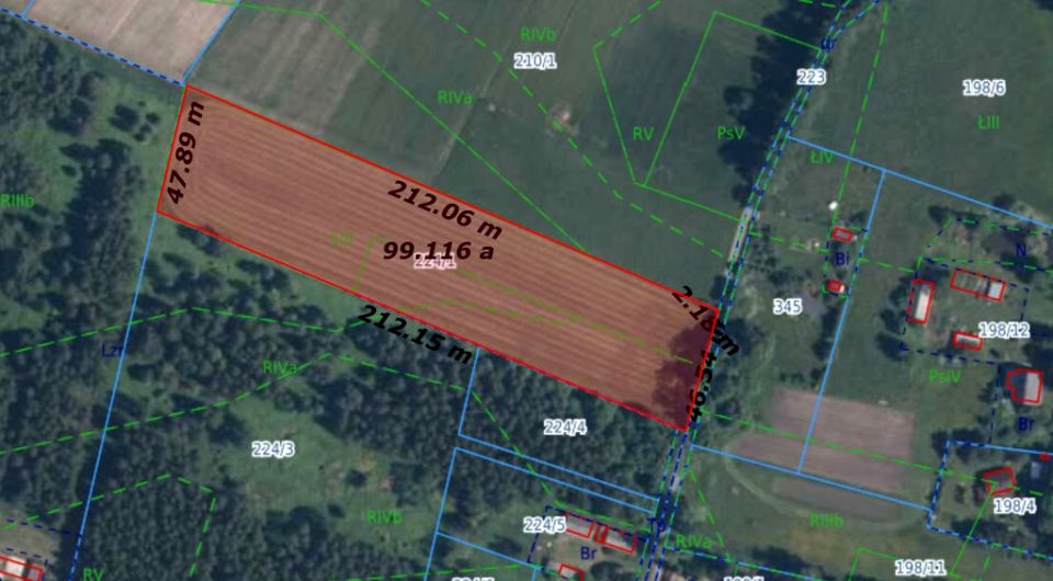 Działka siedliskowa Lasomin