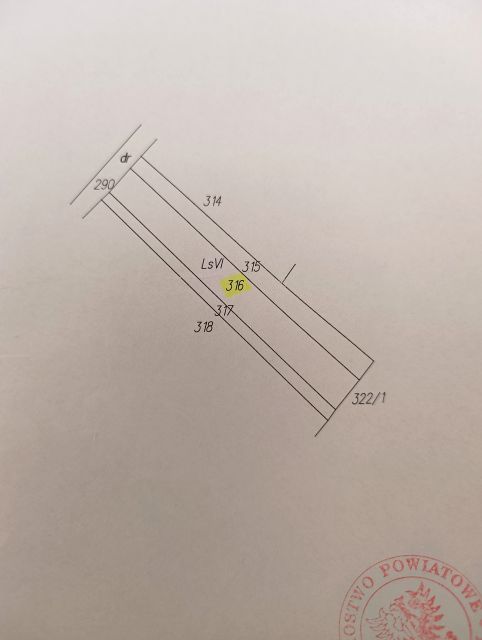 Działka rolna Zakrzewo Kościelne