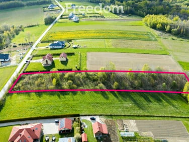 Działka przy lesie