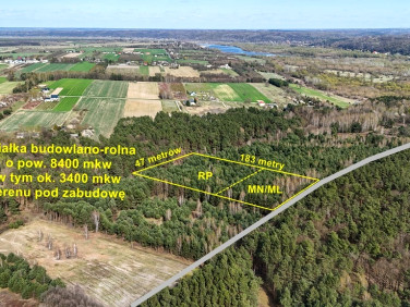 Działka budowlano-rolna Oblasy