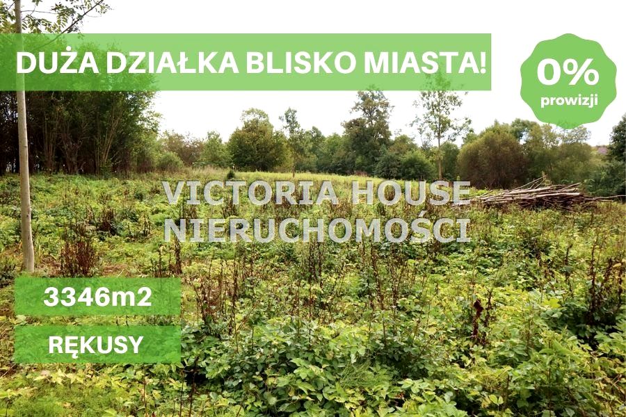 Działka rolna Rękusy