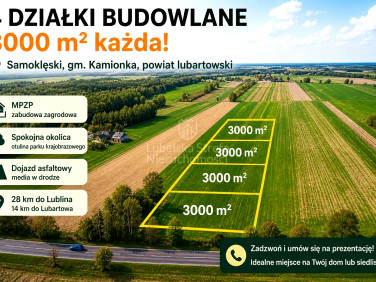 Działka budowlana Samoklęski-Kolonia Druga