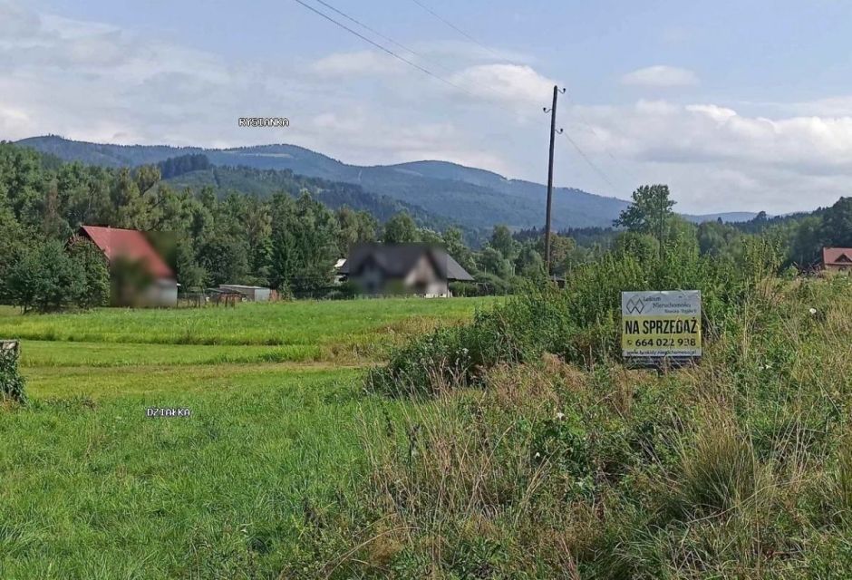 Działka budowlana Ujsoły