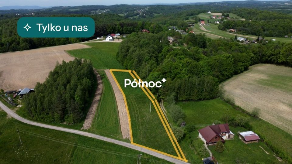 Działka budowlana Borówna