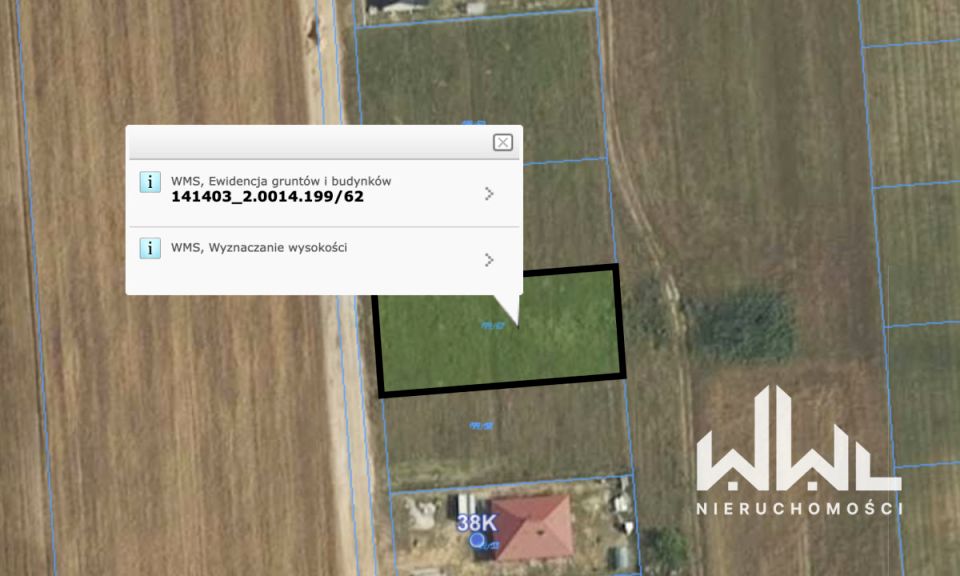 Działka budowlana Nowe Grochale