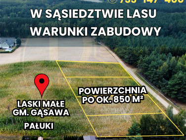 Działka budowlana Laski Małe