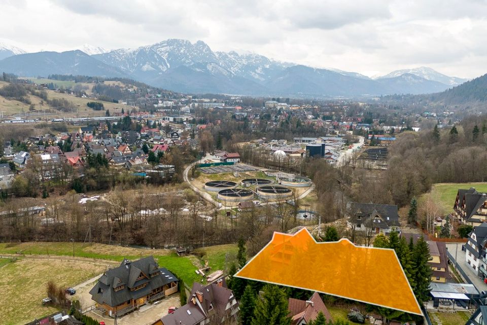 Działka inwestycyjna Zakopane