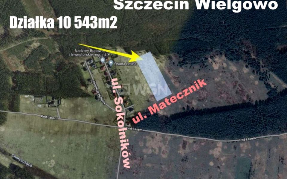 Działka budowlana Szczecin