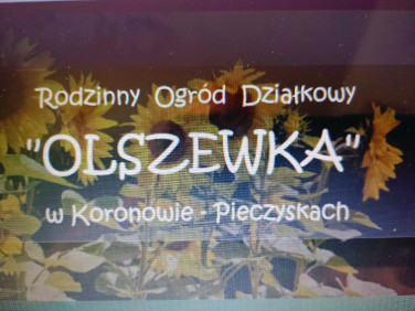 Działka rekreacyjna Koronowo