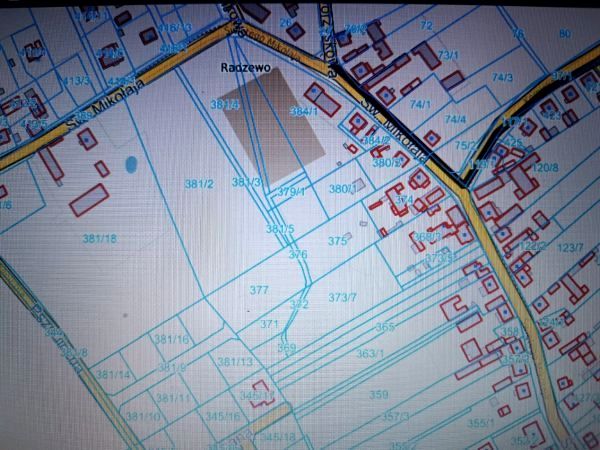 Działka budowlana Radzewo