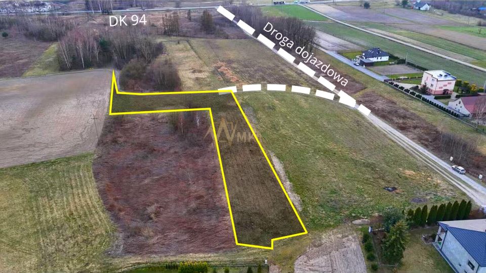 Działka budowlano-rolna Pogórska Wola