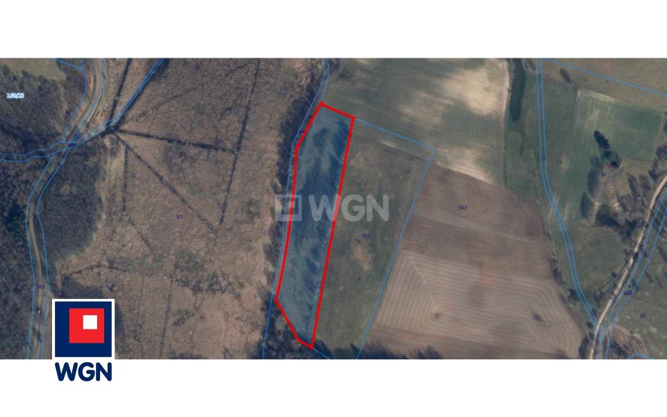 Działka rolna Złocieniec