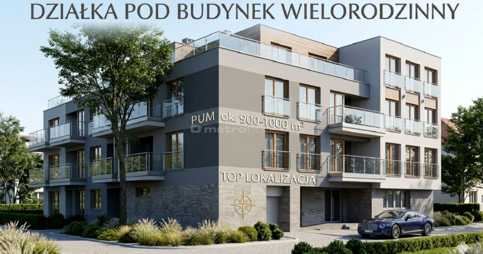 Działka inwestycyjna Pruszków