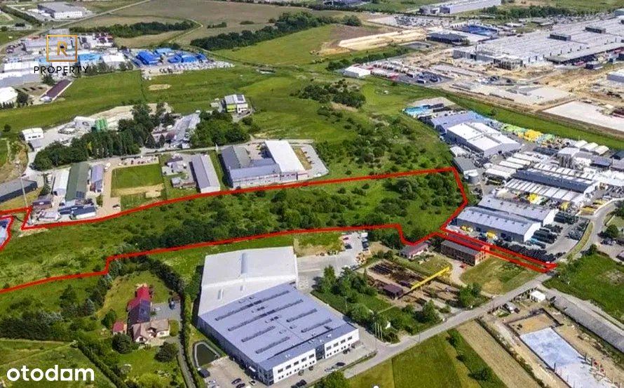 Działka usługowa Niepołomice