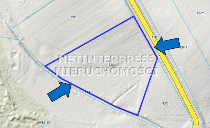 Działka inwestycyjna Kal