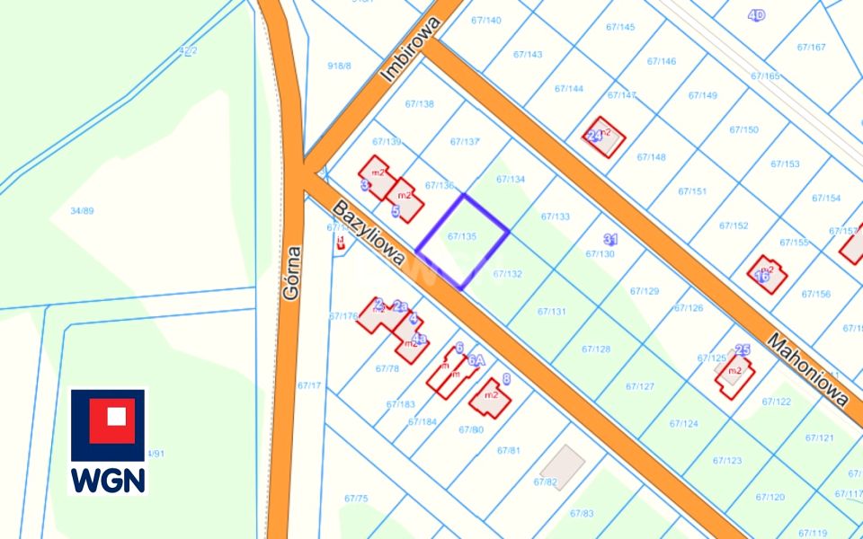 Działka budowlana Bezrzecze