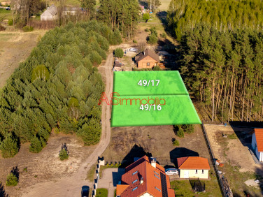 Działka przy lesie