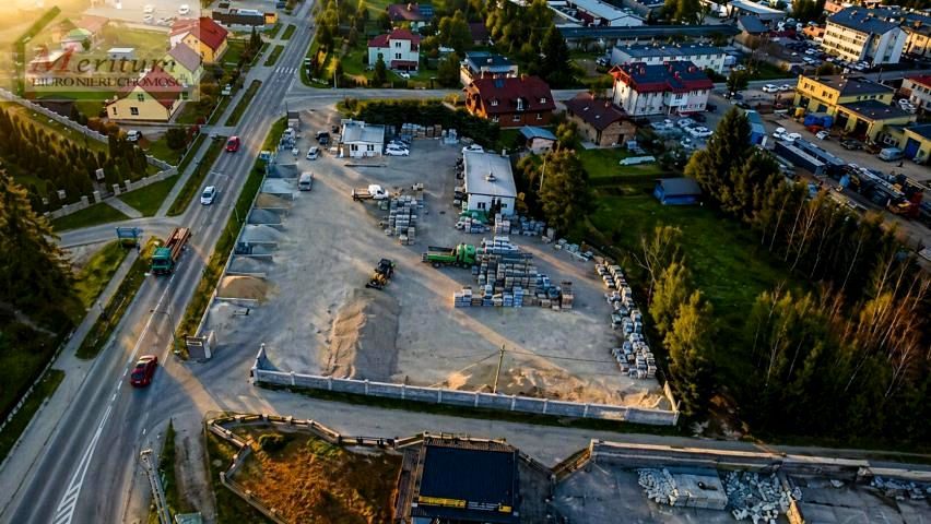 Działka usługowa Brzozów