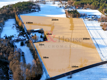 Działka usługowa Śliwice