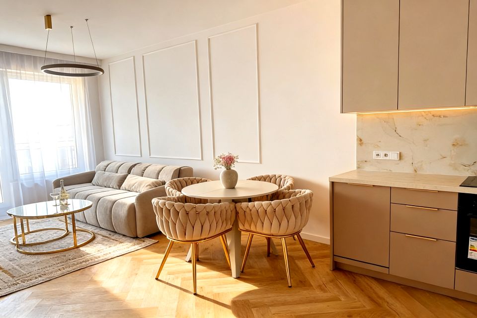 Mieszkanie apartamentowiec przy lesie