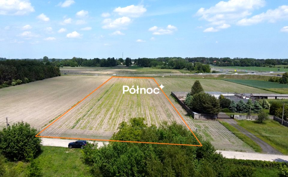 Działka usługowa Konstantynów Łódzki