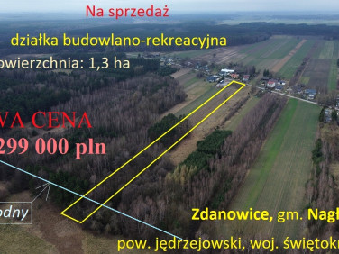 Działka budowlana Zdanowice