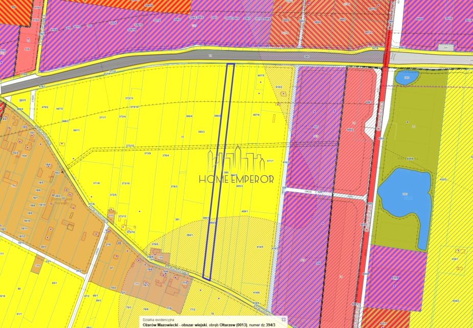 Działka siedliskowa Ołtarzew