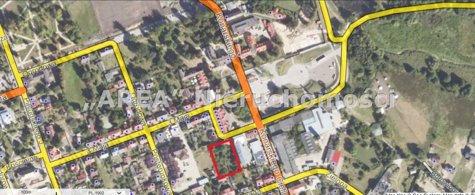 Działka inwestycyjna Supraśl