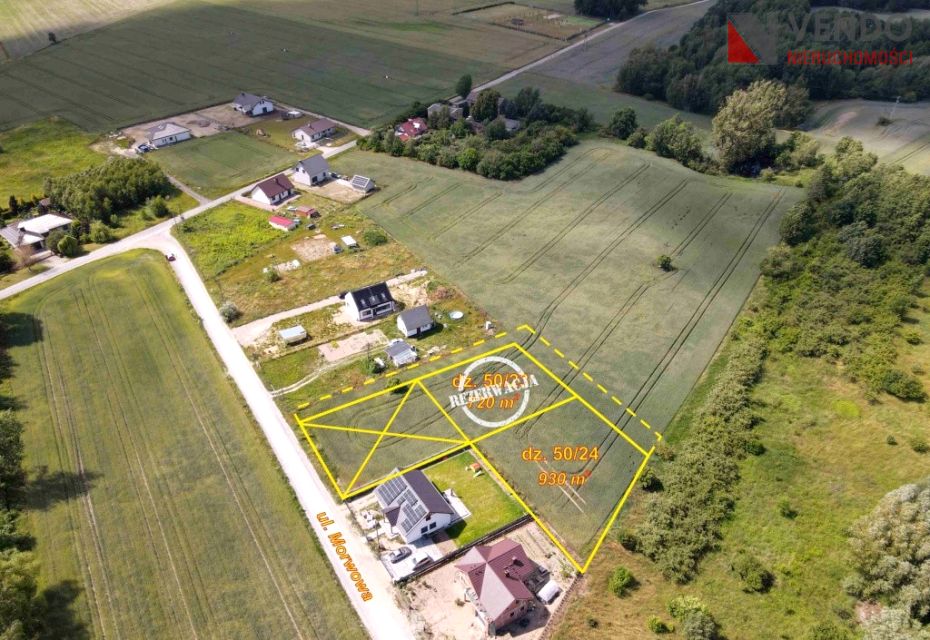 Działka nad jeziorem