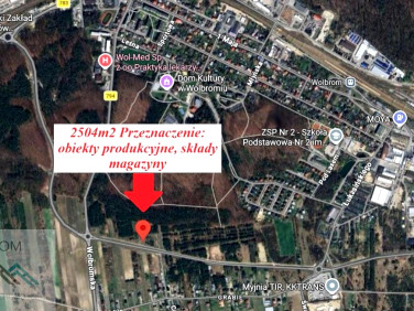 Działka przemysłowa Chełm