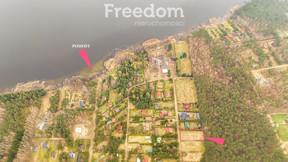 Działka rekreacyjna Rybno