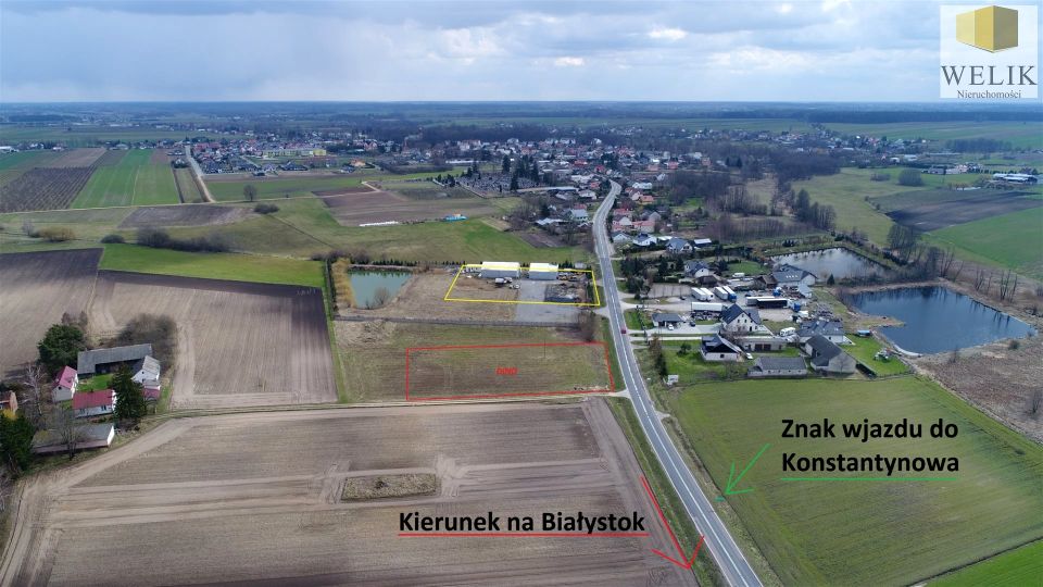 Zabudowana działka Wandopol