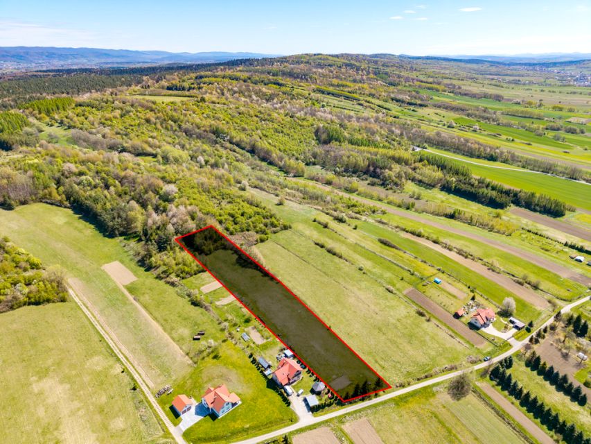 Działka budowlana Prusiek