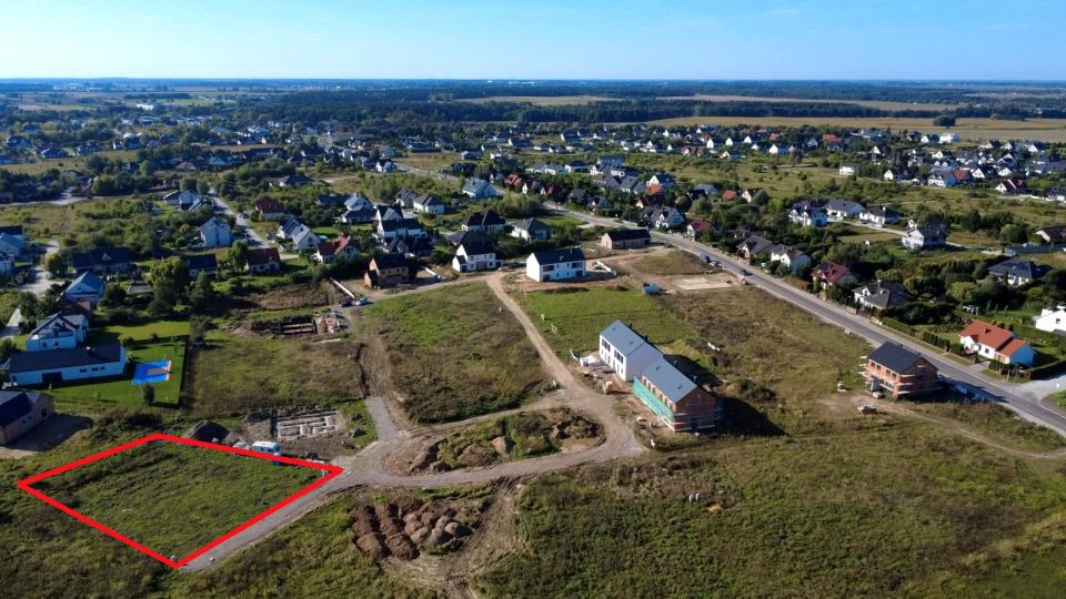 Pusta działka Lusówko