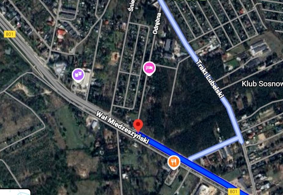 Działka leśna Warszawa