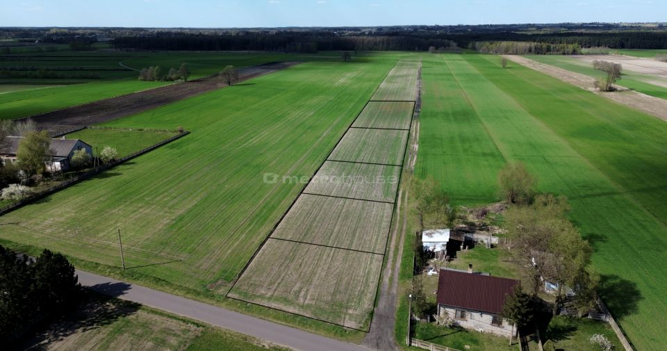 Działka budowlana Chrusty