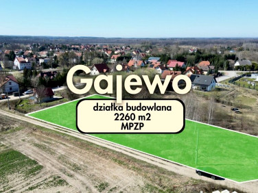 Działka budowlana Gajewo