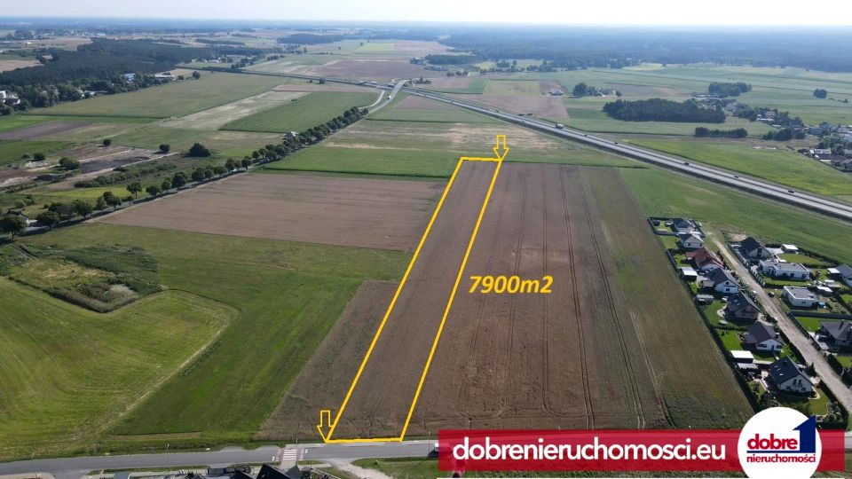 Działka inwestycyjna Smolniki