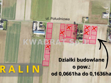 Działka inwestycyjna Bralin