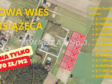 Działka inwestycyjna Nowa Wieś Książęca