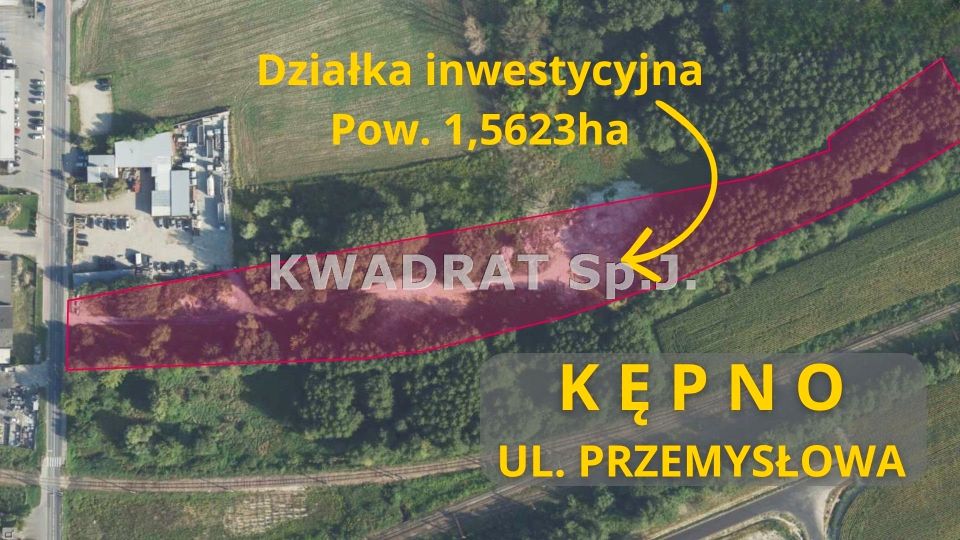 Działka inwestycyjna Kępno