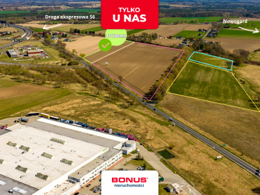 Działka usługowa Wojcieszyn