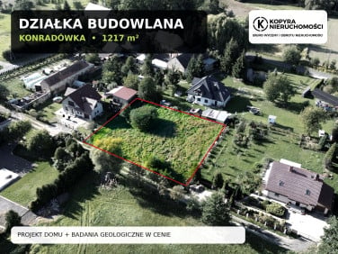 Działka budowlana Konradówka